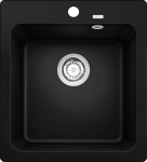 Izlietne BLANCO NAYA 45 SILG PDUR Black O.AF | 526572 | 4020684755245