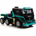 Lean Cars Auto Na Akumulator Mercedes+ Naczepa XMX622B Niebieski LCD | 4245 | 5904665994290