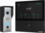 EVOLVEO DoorPhone AHD7, Sada dom&aacute;ceho WiFi videof&oacute;nu s ovl&aacute;dan&iacute;m br&aacute;ny alebo dver&iacute;, čierny monitor | DPAHD7-B | 8595683203814