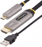 Kabel USB StarTech USB-C do HDMI 15.2 m Aktywne optyczne (AOC) 4K 60Hz Czarny (146B-USBC-HDMI4K-AOC) | 146B-USBC-HDMI4K-AOC | 065030898812