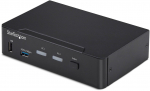 Przełącznik StarTech StarTech P2AD122-KVM-SWITCH przełącznik KVM Czarny | P2AD122-KVM-SWITCH | 0065030906548