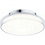 Lampa sufitowa Paulmann Plafoniera LUENA LED 11.5W 600lm okragła 250mm 3000K IP44 230V szkło chrom / metal | PL71078 | 4000870710784