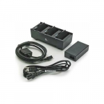 Zebra 3 Slot Battery Charger, ZQ300 Series, includes power supply and EU power cord | SAC-MPM-3BCHGEU1-01 | 8596375094727