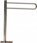UUWCW-6S INOX / CORRADOMED / UCHWYT DO WC WOLNOSTOJĄCY STAŁY INOX FI25 | 5903002020791 | 5903002020791