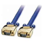Kabel Lindy D-Sub (VGA) - D-Sub (VGA) 50m niebieski (37753) | 37753 | 4002888377539