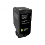 Lexmark Corporate | 74C2SYE | Laser Toner Cartridge | Yellow | 74C2SYE | 0734646614221