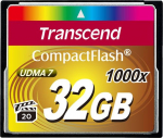 Karta Transcend 1000x Compact Flash 32 GB  (TS32GCF1000) | TS32GCF1000 | 0760557823520