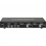 Techly IDATA DP-KVM2 KVM switch Black | 101928 | 8051128101928