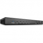 Lindy Lindy 38231 Rozdzielacz (przejści&oacute;wka, spiltter) HDMI 4K UHD 4-portowy z audio, portem optycznym i analogowym | 38231 | 4002888382311