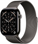 Smartwatch Apple Watch 11 GPS + Cellular 46mm Slate Titanium Milanese Loop M/L Grafitowy  (MFD44MP/A) | MFD44MP/A | 0195950629774