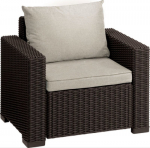 Keter Keter CALIFORNIA CHAIR (2x) Brown | 8711245158648 | 8711245158648