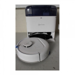 SALE OUT. Ecovacs DEEBOT mini Vacuum cleaner, Robot, Wet&Dry, ZeroTangle Technology, Agile Navigation, White/Blue + Auto-empty station | Ecovacs Robotic Vacuum Cleaner | DEEBOT mini BLUE | Wet&Dry | Li-ion | 3200 mAh | Dust capacity 1.8 L | 8000 Pa | ...