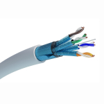 Extralink CAT6A FFTP (F/FTP) Wewnętrzny | Kabel sieciowy skrętka | 305m | EX.96624 | 5904960296624