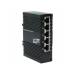 Switch Exsys EX-62030MPOE miniaturowy 5-portowy przemysłowy przełącznik Gigabit PoE+ z zarządzaniem przez interfejs WWW | 4718359620300 | 4718359620300