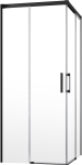 Radaway Idea 8 Black KDD 90 Prawa Czarny/Przejrzyste (10370090-54-01R) | 10370090-54-01R | 5904295981455