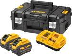 Dewalt Tabless Battery Starter Kit, 216 Wh (DCB118XY2T-QW) | DCB118XY2T-QW | 5035048850268