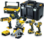 Zestaw elektronarzędzi Dewalt 11-elementowy (DCK551P3T-QW) | DCK551P3T-QW | 5035048646052