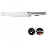 WMF N&oacute;ż do chleba Chef's Edition podw&oacute;jnie ząbkowany 37 cm, n&oacute;ż wielofunkcyjny, specjalna stal ostrza, kuty n&oacute;ż, cięcie wydajności, drewniana obudowa, ostrze 24 cm | 18.8202.6032 | 4000530677686