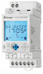 Finder Zegar cyfrowy roczny, astronomiczny z możliwością rozszerzenia wyjść i wejść 2P 16A 230V AC/DC 12.B2.8.230.0000 | 12.B2.8.230.0000 | 8012823446653