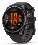 Garmin fēnix 8 Pro 3.56 cm (1.4") AMOLED 47 mm Digital 454 x 454 pixels Touchscreen Grey Wi-Fi GPS (satellite) | 010-03198-01 | 753759350918