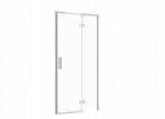 Cersanit (drzwi do kabin) DRZWI NA ZAWIASACH KABINY PRYSZNICOWEJ LARGA CHROM 100X195 PRAWE TRANS (S932-117) | S932-117 | 5901771012405