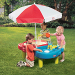 Little Tikes Piaskownica wodny st&oacute;ł z parasolem 120x83 cm (401L) | 401L00070 | 0050743510960