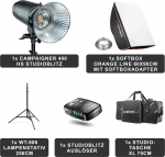 Lampa studyjna Walimex walimex pro Campaigner 400 HS Set Single | 23381 | 4056929233810