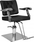 Activeshop Gabbiano fotel fryzjerski Lyon czarny | 5906717433801 | 5906717433801