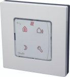 Danfoss TERMOSTAT ICON PROG 230V NAT. 86X86 | 088U1025 | 5702425129865
