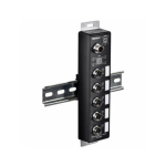 Switch TRENDnet 5-Port Industrial EN50155 M12 Gigabit PoE+ Railway | TI-XPG50 | 710931162677