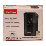 SALE OUT. CyberPower VP1000ELCD Backup UPS Systems | SALE OUT. | CyberPower | Backup UPS Systems | VP1000ELCD | 1000 VA | 550 W | DAMAGED PACKAGING | VP1000ELCDSO | 2000001355923