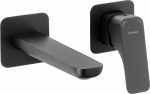 Bateria umywalkowa Deante Hiacynt podtynkowa czarny mat (BQH_N54L) | BQH_N54L | 5908212078013