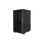 Free satnding cabinet 19 inches 22U 600X800mm black | FF01-6822-12B | 5901969424461