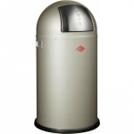 Kosz na śmieci Wesco Kosz na śmieci n. srebrny 50l Pushboy Wesco | 8012042 | 4027801206314