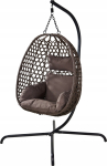 ProGarden KOKON FOTEL WISZĄCY 105x195CM CIEMNY BRĄZOWY | 8721037852296 | 8721037852296