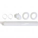 Vaillant Poziome wyprowadzenie przez ścianę (zestaw) 60/100 | 0020219516 | 4024074766316