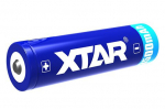 Xtar 18650 3,6V taaslaetav kaitsega Li-ion 3500mAh aku
