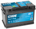 Exide Start-Stop EFB aku 65Ah 650A(EN)