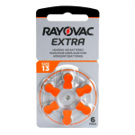 Rayovac Extra 13/PR48 kuuldeaparaadi patarei, 6-pakk