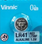 Vinnic LR41/V3GA/192 1,5V patarei