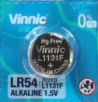 Patarei Vinnic , LR54/LR1130, V10GA 1,5V