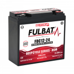 Fulbat AGM Carbon Deep Cycle FDC aku 12V 24Ah(C20) FDC12-24