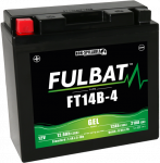 Fulbat GEL aku 12V 12,6Ah(C20) 210A(EN) FT14B-4