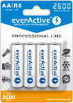 EverActive Professional AA/LR6 1,2V 2500mAh aku 4-pakk