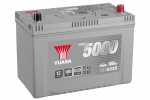 Aku YBX5335 12V 100Ah 830A Yuasa Silver High Performance JIS D31 - +