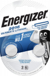 Energizer Ultimate CR2016 2 tk blister