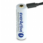 Everactive 18650 3,6V kaitsega Li-ion 3500mAh aku Micro-USB