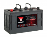 Aku YBX3664 12V 112Ah 870A Yuasa Super Heavy Duty SMF + -