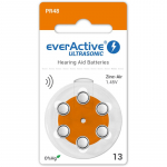6 x EverActive PR48 / 13 kuuldeaparaadi patareid