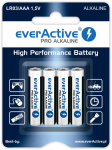 EverActive Pro Alkaline LR3 AAA patarei 4-pakk